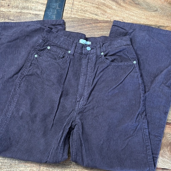 BDG high and wide corduroy pant in brown retro - Picture 5 of 12